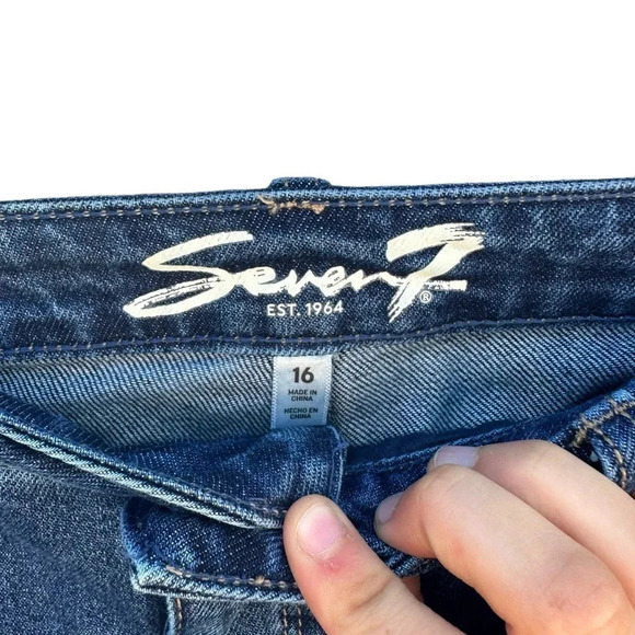 Seven7 women's size 16 Slim Straight Leg Jeans - Picture 3 of 3